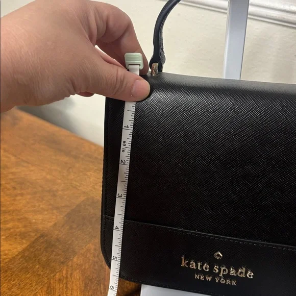 🔥LOW START Kate Spade Staci Square Saffiano Leather crossbody (NEW) - Picture 11 of 14